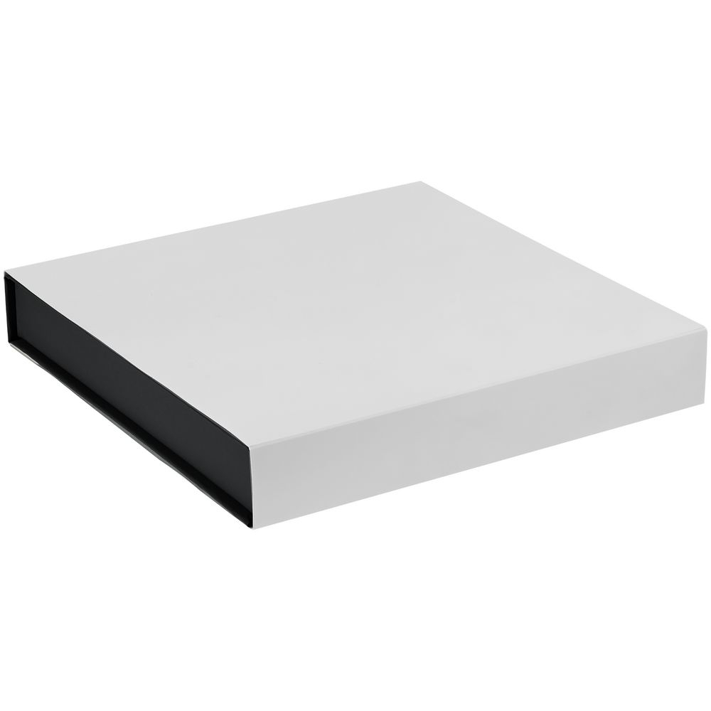 Коробка Memoria под ежедневник и ручку, черная, черный, переплетный картон; покрытие софт-тач