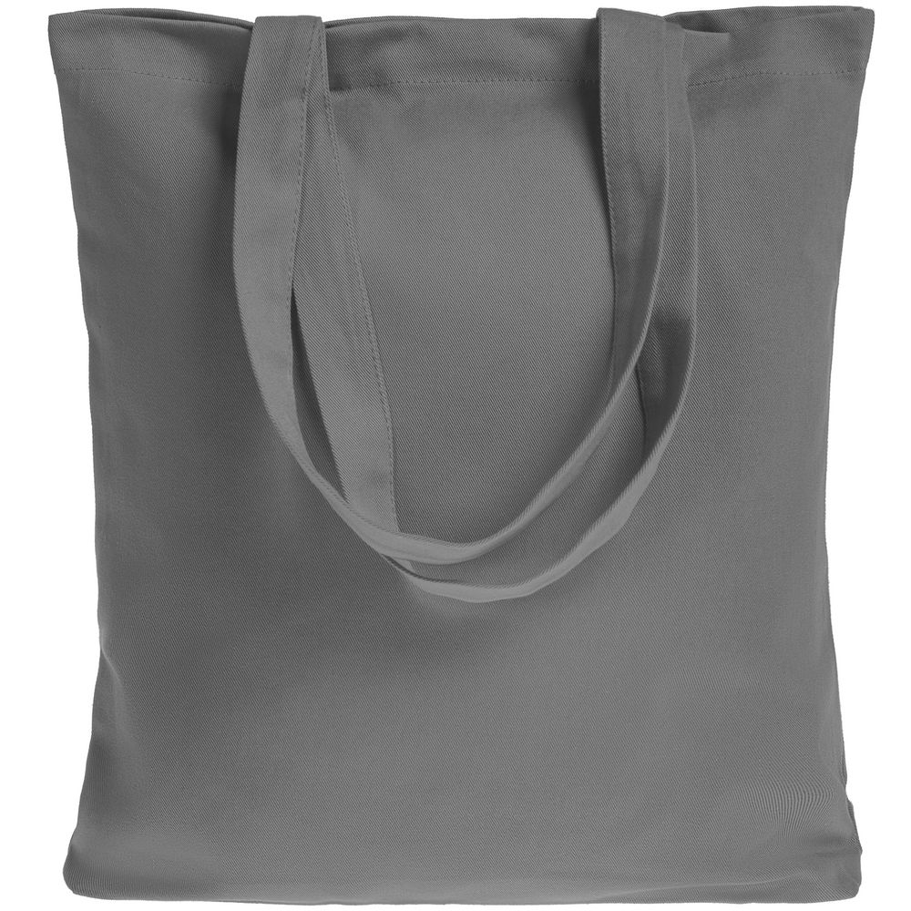 Холщовая сумка Avoska, темно-серая (серо-стальная), серый, хлопок