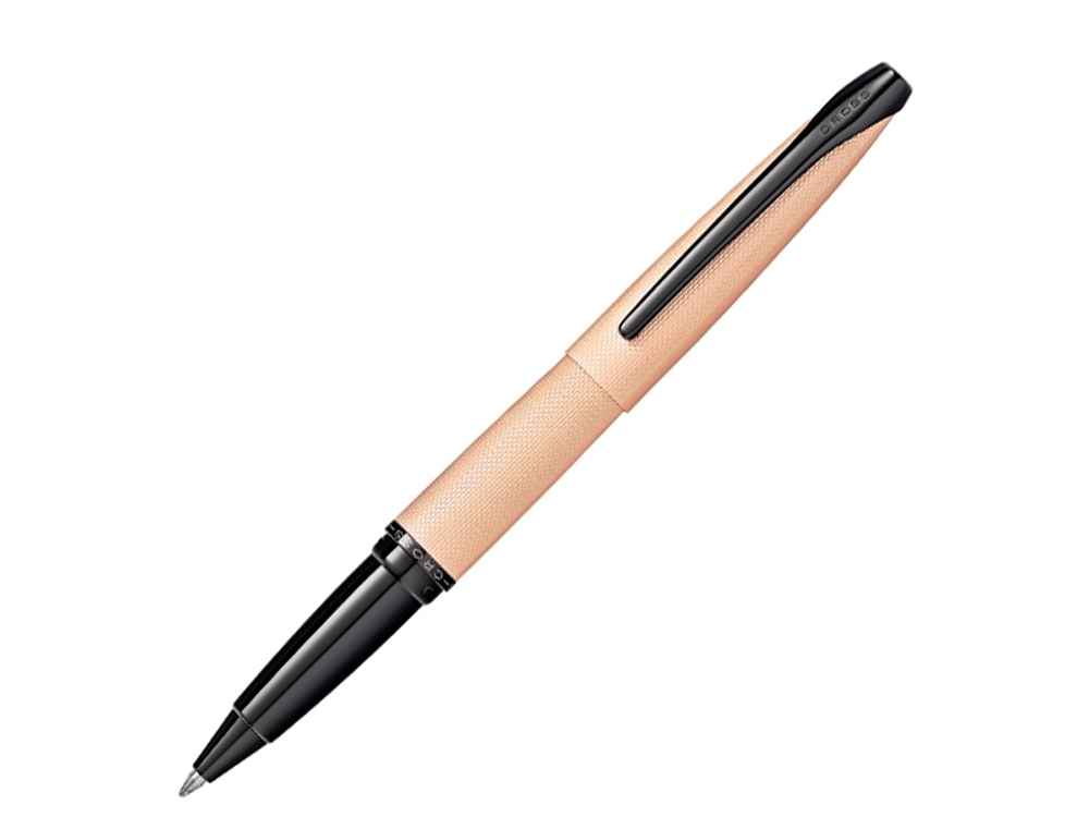 Ручка-роллер «ATX», черный, желтый, металл