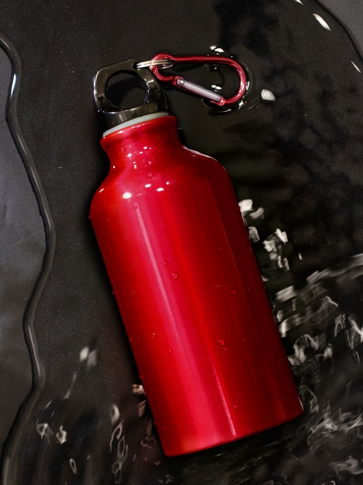 Бутылка для спорта Re-Source, красная, красный, алюминий