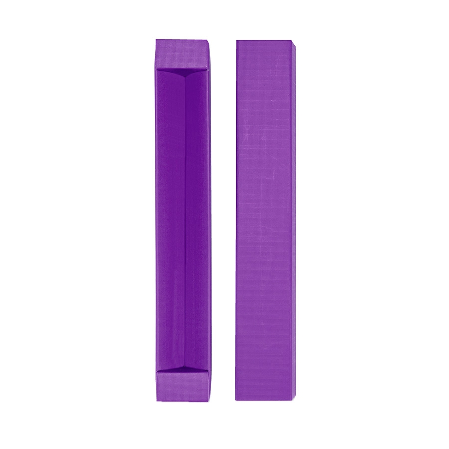 Футляр для одной ручки JELLY, фиолетовый, картон, фиолетовый, картон
