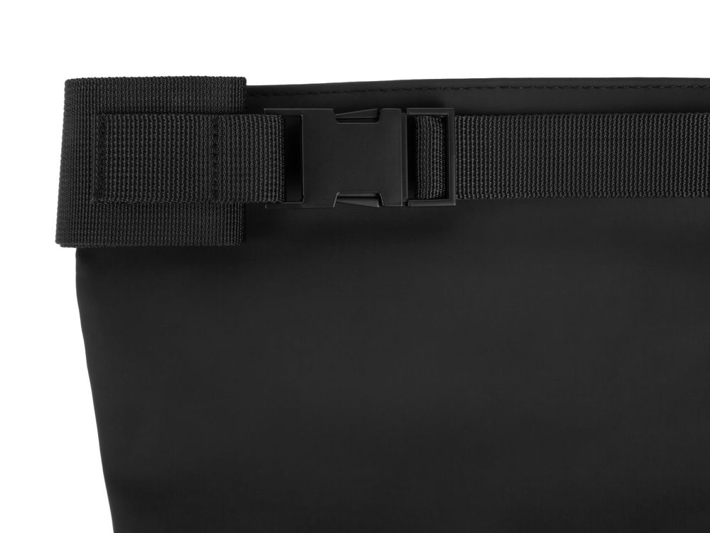 Поясная сумка Traffic, черная, черный, пластик, 100%