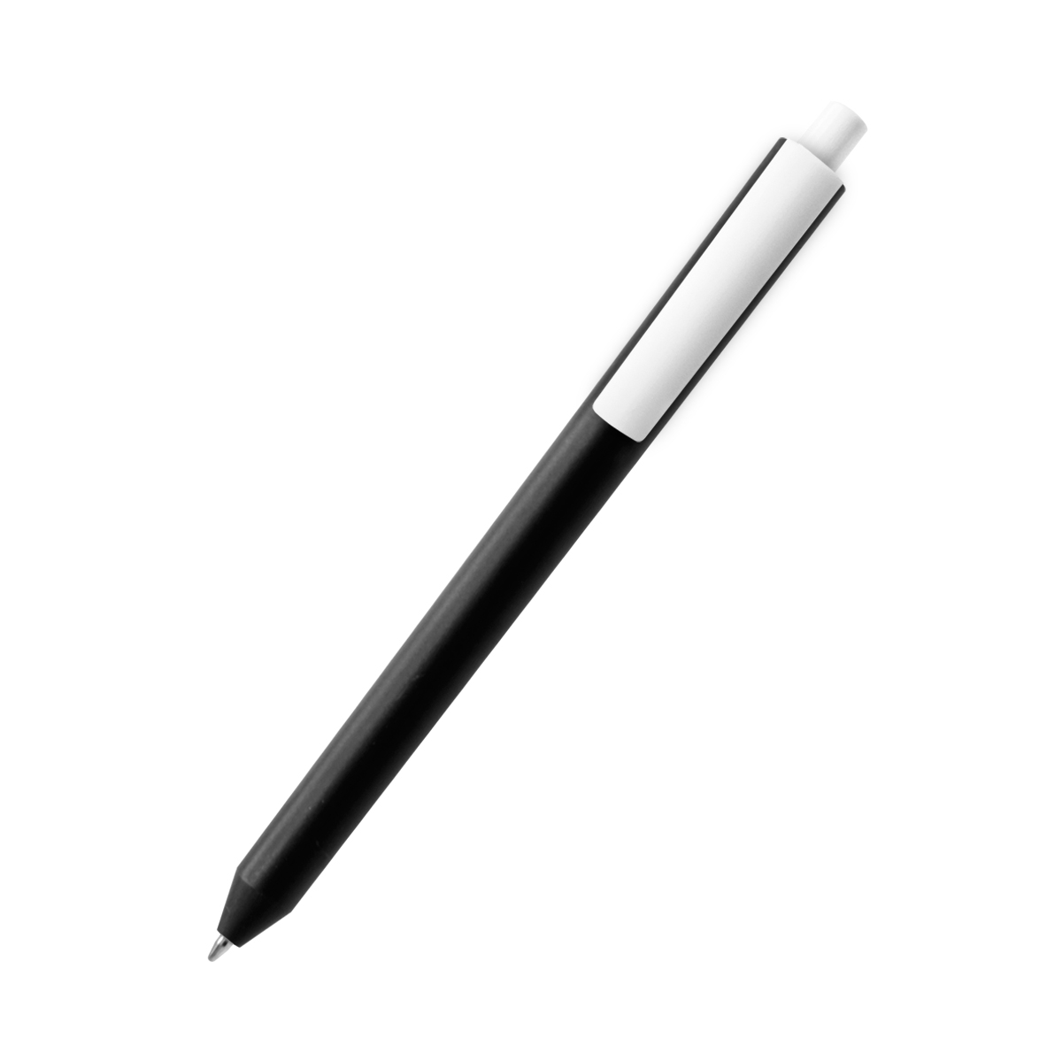 Ручка пластиковая Koln, черная, черный