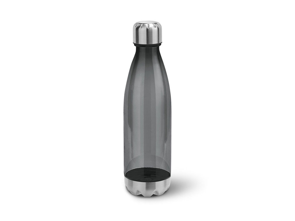 Бутылка для спорта 700 мл «ANCER», черный, пластик, металл