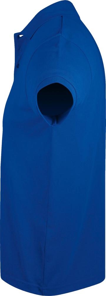 Рубашка поло мужская Prime Men 200 ярко-синяя, синий, полиэстер 65%; хлопок 35%, плотность 200 г/м²; пике