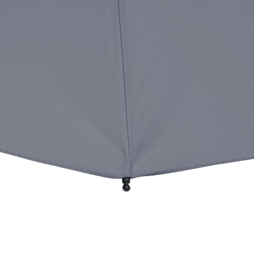 Зонт складной Fillit, серый, серый, ручка - пластик; каркас - сталь; купол - эпонж
