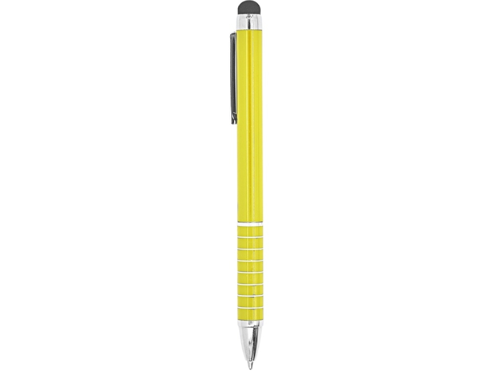 Ручка-стилус металлическая шариковая CANAIMA, желтый