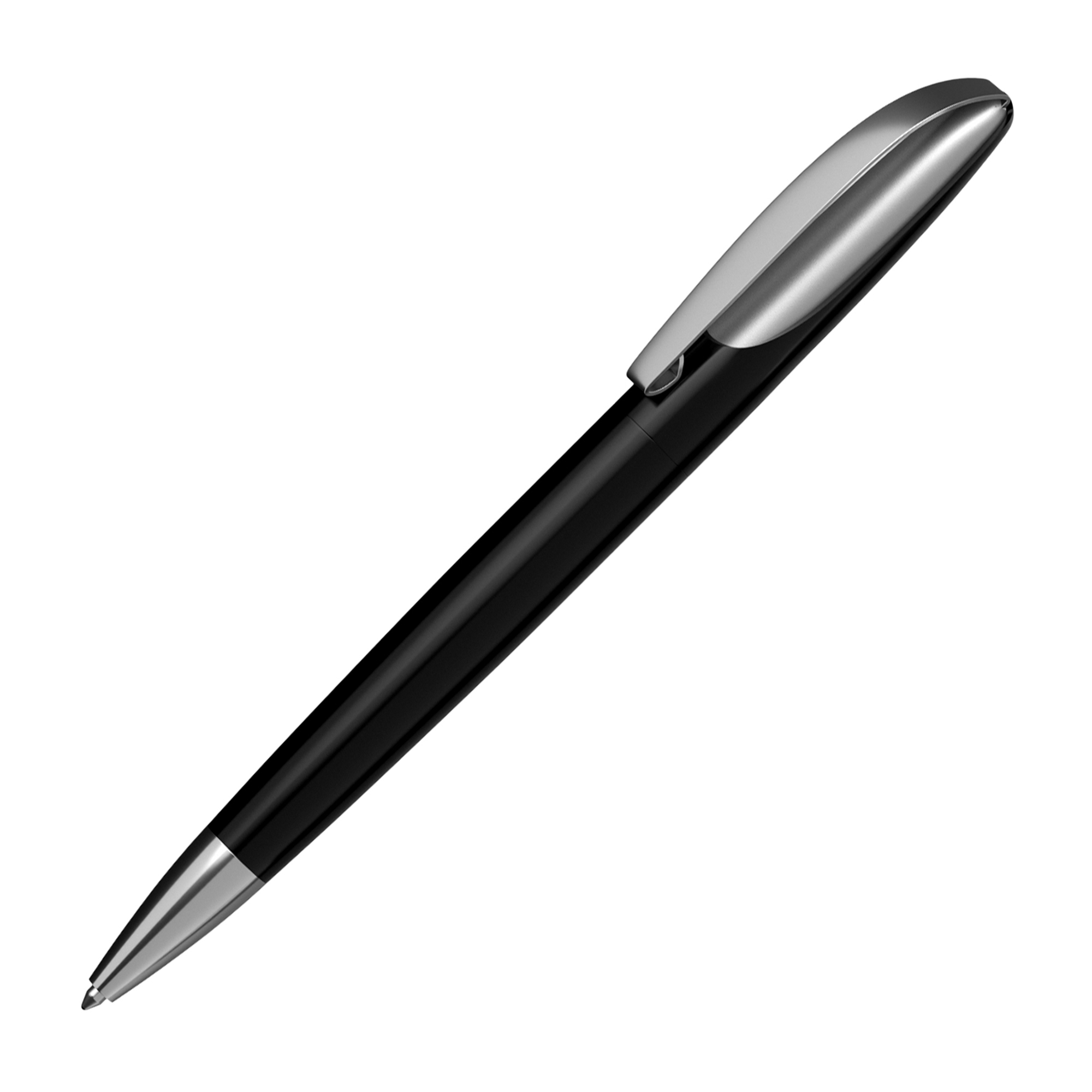 Ручка шариковая "Monica", черный, пластик/металл