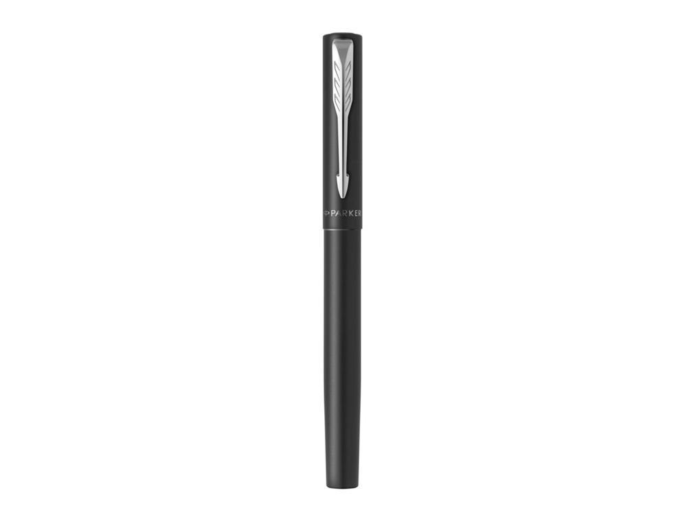 Перьевая ручка Parker Vector, F/M, черный, серебристый, металл