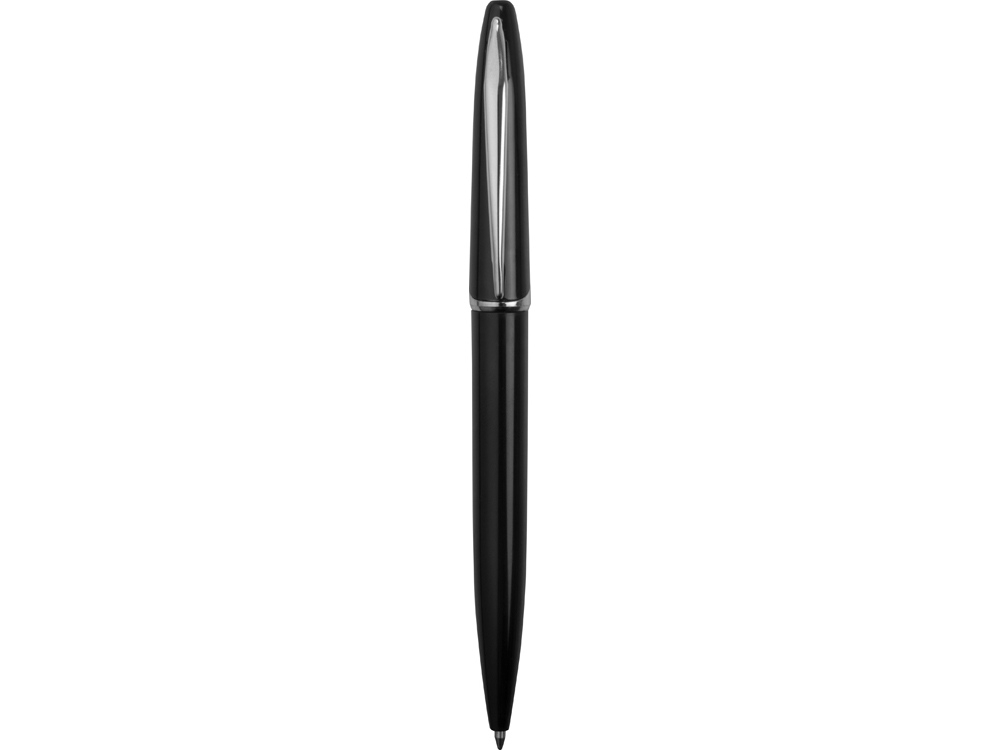 Ручка пластиковая шариковая «Империал», черный, серебристый, пластик