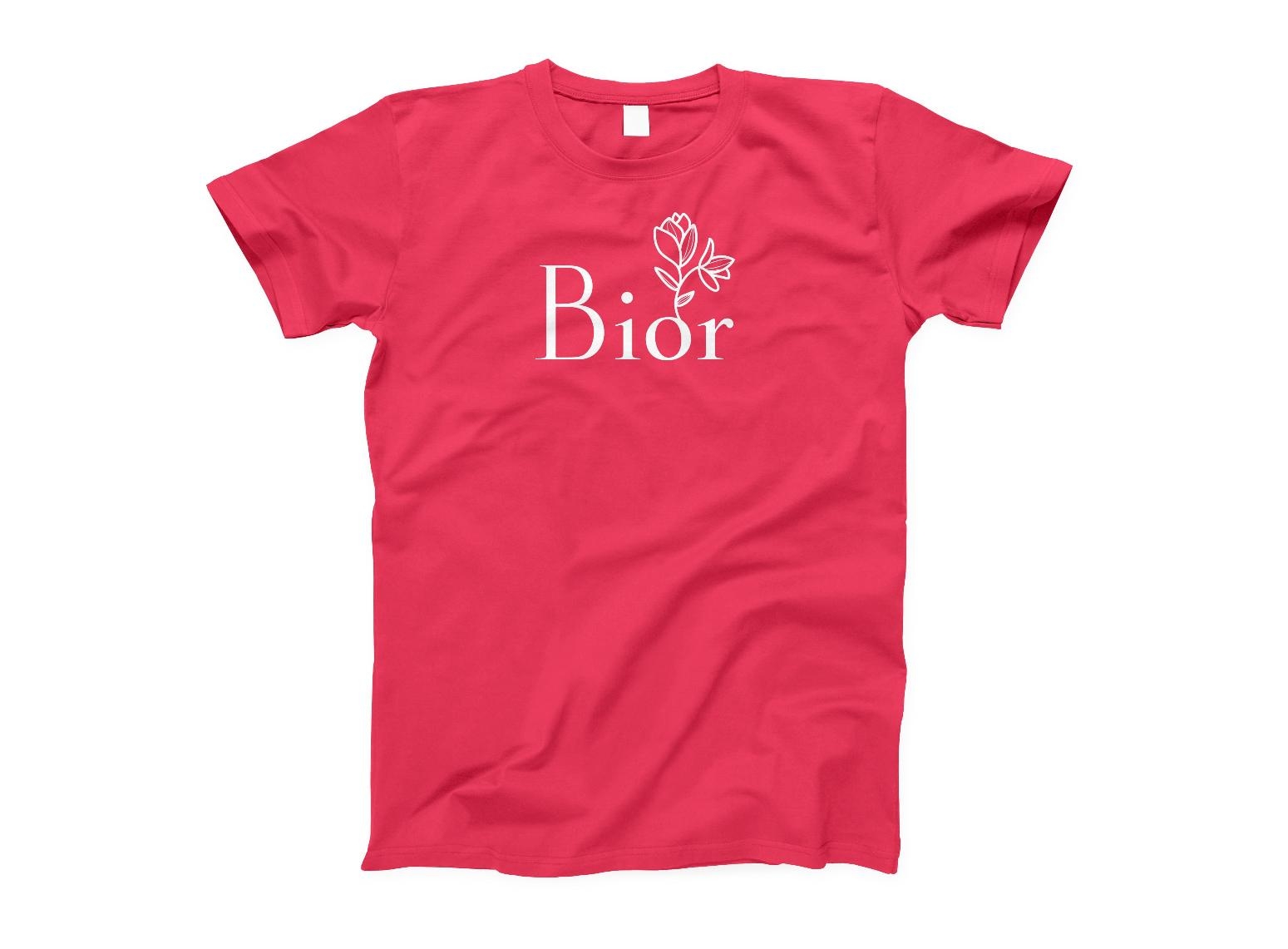Футболка «Bior», розовая, розовый, хлопок
