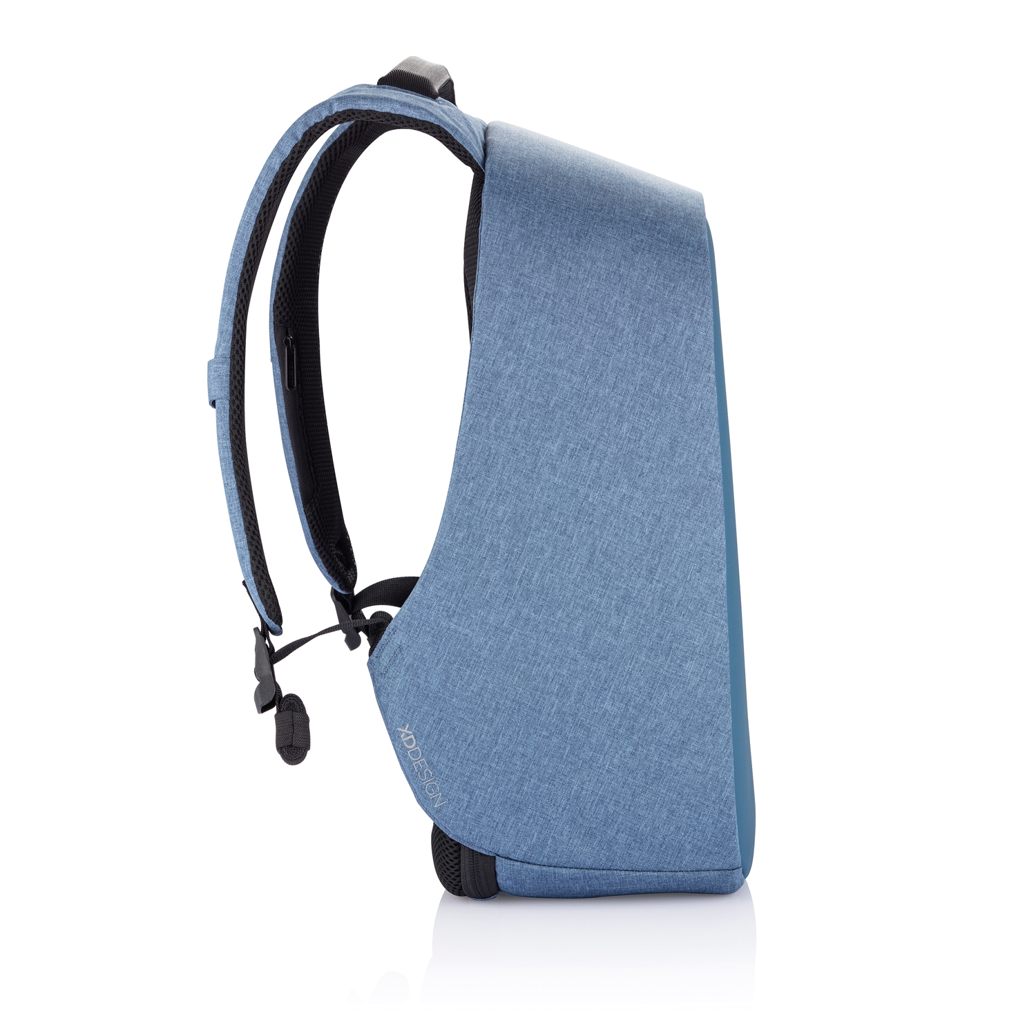 Антикражный рюкзак Bobby Hero Regular, голубой, rpet; polyurethane