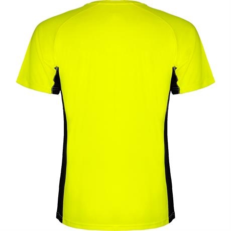 Спортивная футболка SHANGHAI мужская, ФЛУОРЕСЦЕНТНЫЙ ЖЕЛТЫЙ/ЧЕРНЫЙ 2XL, флуоресцентный желтый/черный