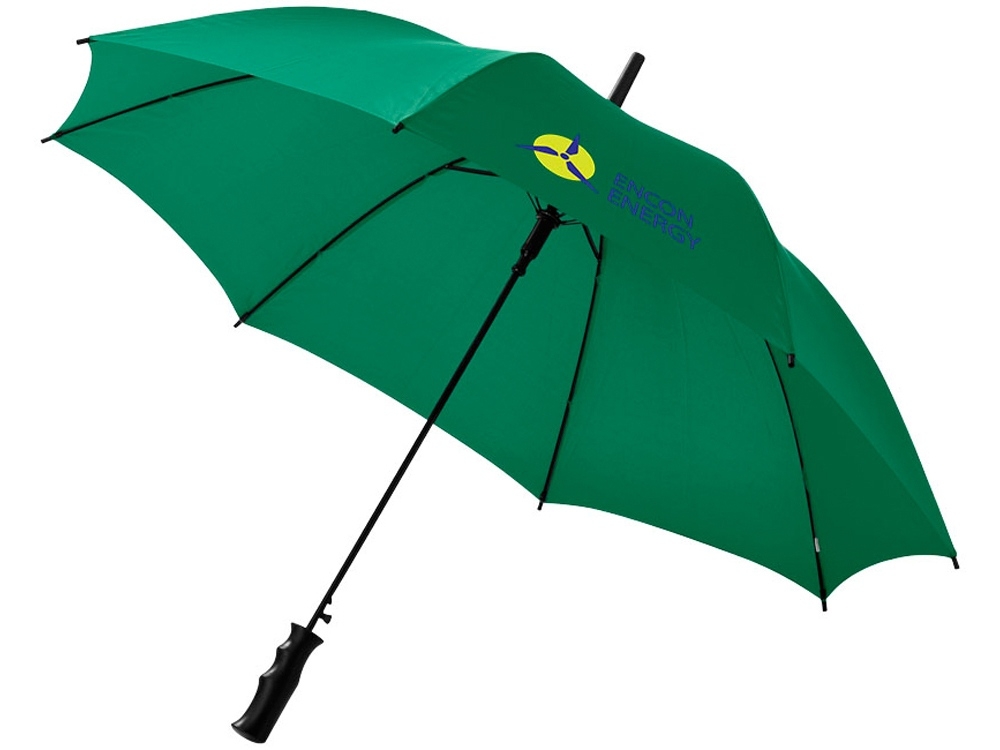 Зонт-трость «Barry», зеленый, полиэстер