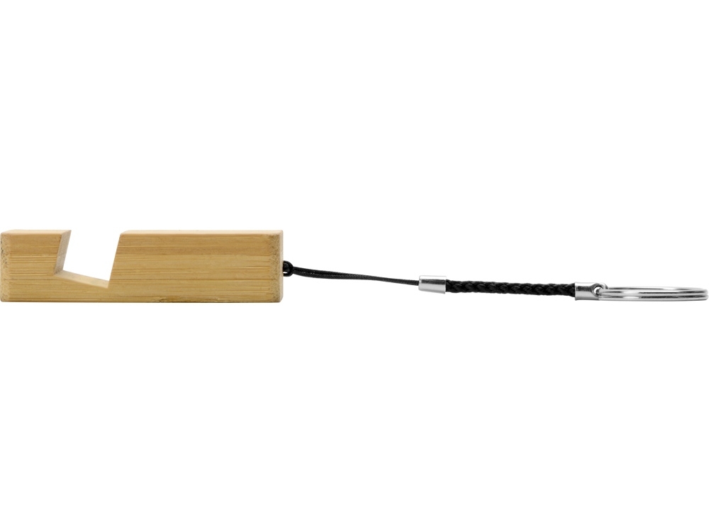Брелок-держатель для телефона «Reed» из бамбука, натуральный, бамбук