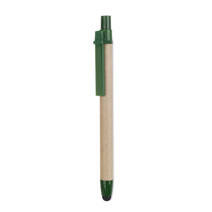 Ручка из картона, зеленый, бумага