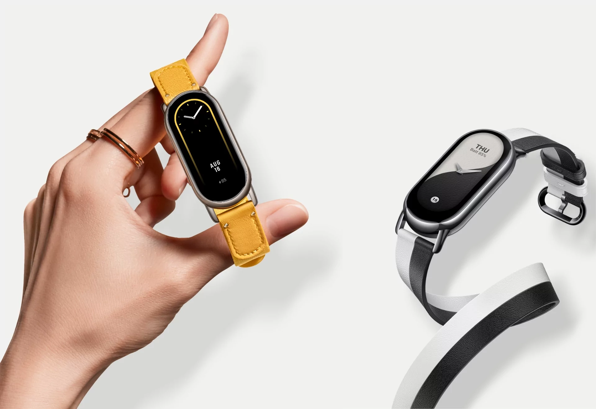 Смарт-браслет Xiaomi Mi Smart Band 8, бежевый, бежевый