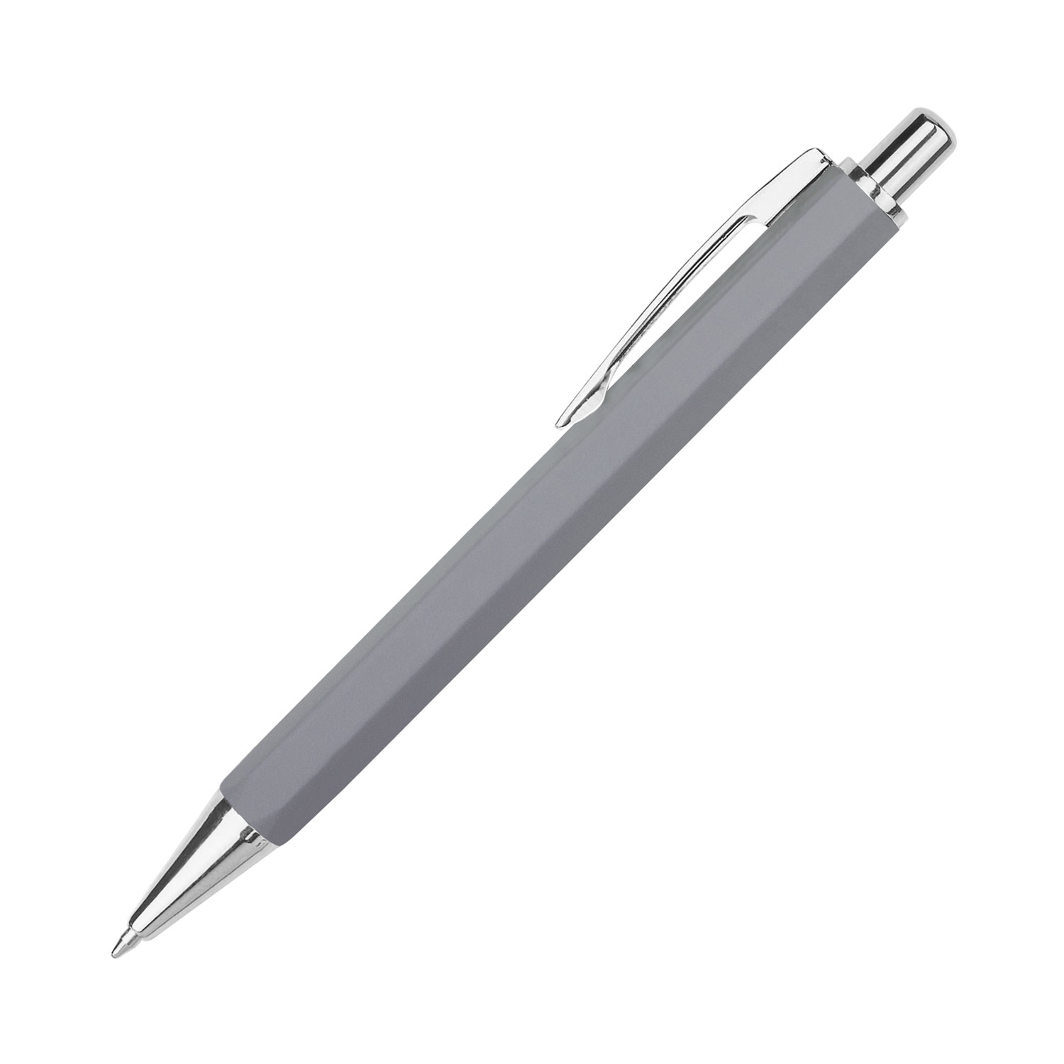 Шариковая ручка Urban, серая, серый