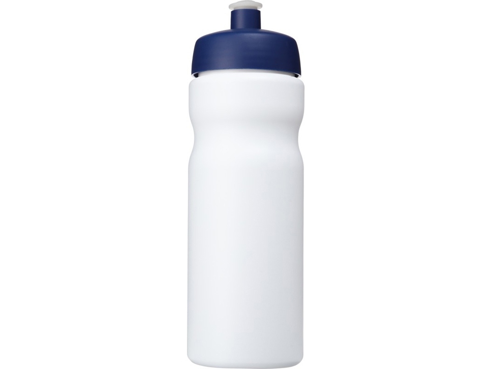 Бутылка спортивная, белый, пластик