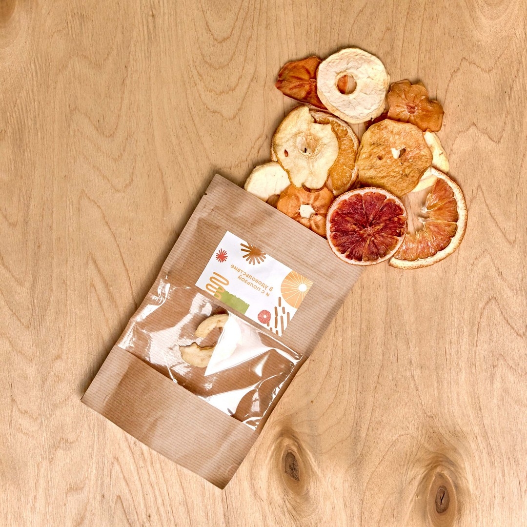 Подарочный набор «Фруктовое удовольствие», экологически чистые сушеные фрукты, бук, мгк бело-бурый