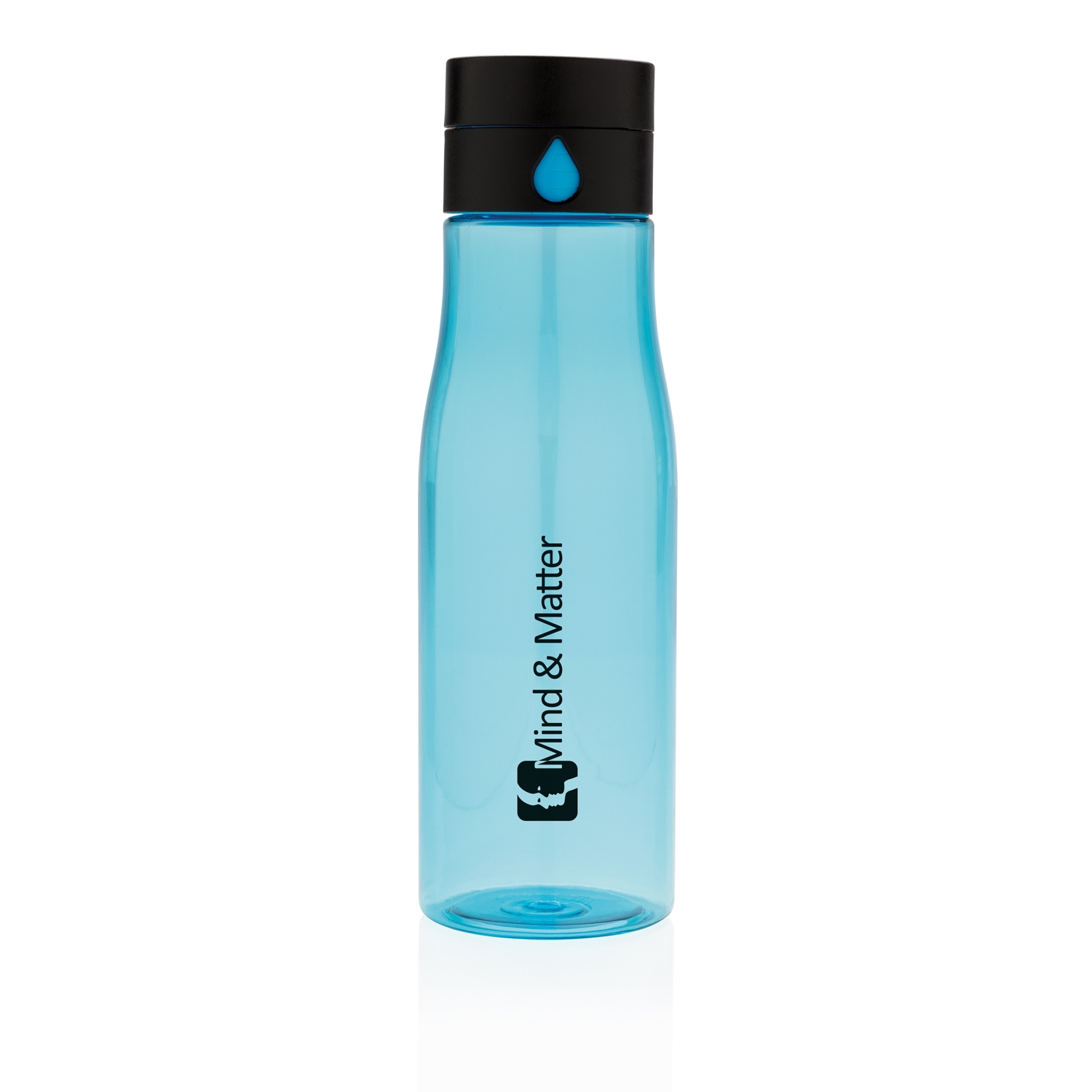 Бутылка для воды Aqua из материала Tritan, синий, tritan; pp