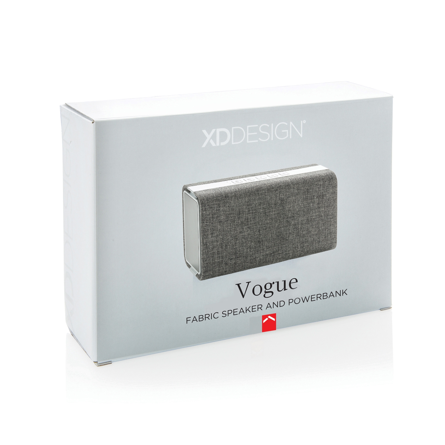 Колонка с зарядным устройством Vogue , серый, abs
