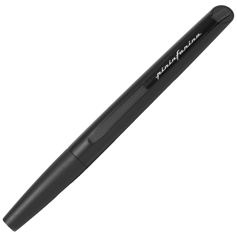 Ручка шариковая PF Two, черная, черный, металл