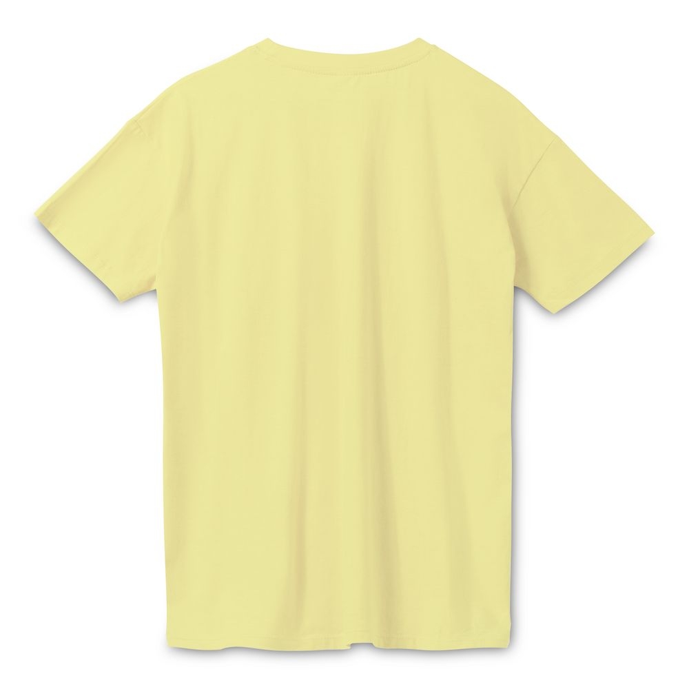 Футболка унисекс Regent 150, светло-желтая, желтый, хлопок