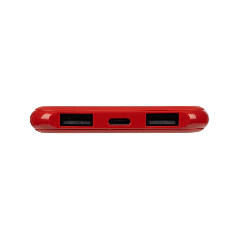 Aккумулятор Uniscend Half Day Type-C 5000 мAч, красный, красный