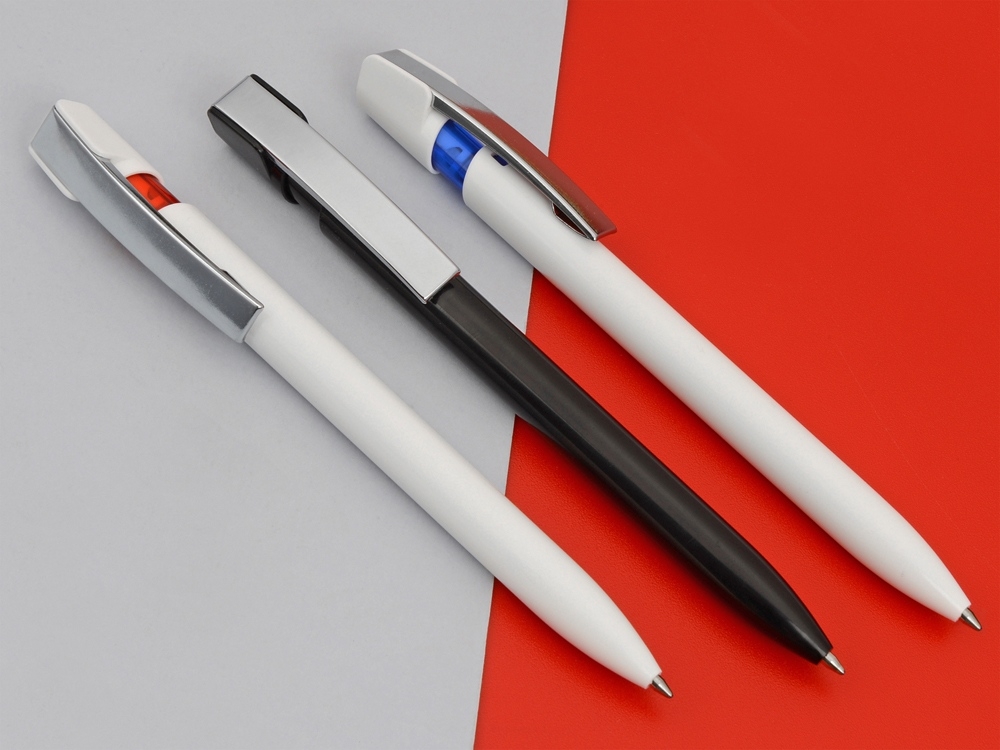 Ручка пластиковая шариковая «Sky M», белый, пластик