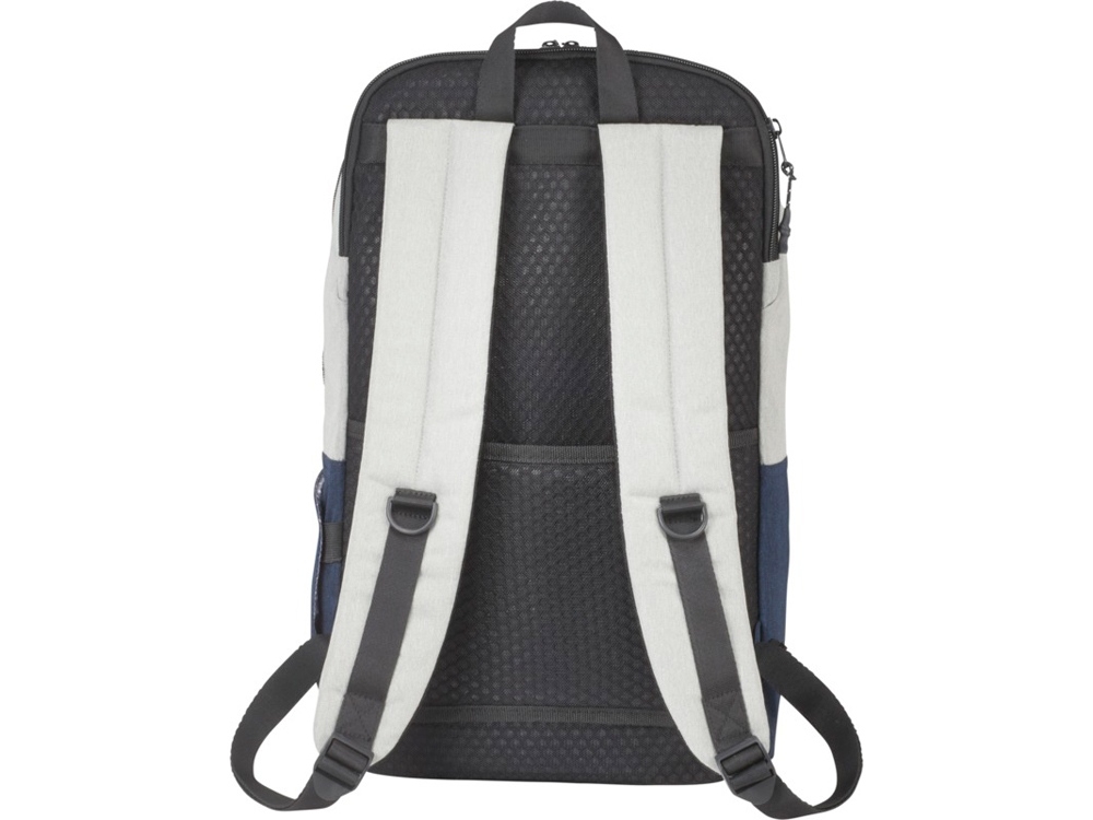 Рюкзак «Cason» для ноутбука 15", синий, серый, полиэстер