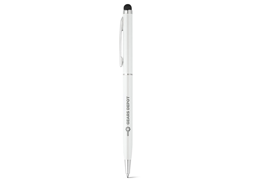 Алюминиевая шариковая ручка «ZOE», белый, алюминий