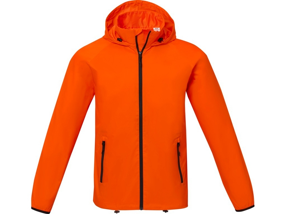 Куртка легкая «Dinlas» мужская, оранжевый, полиэстер