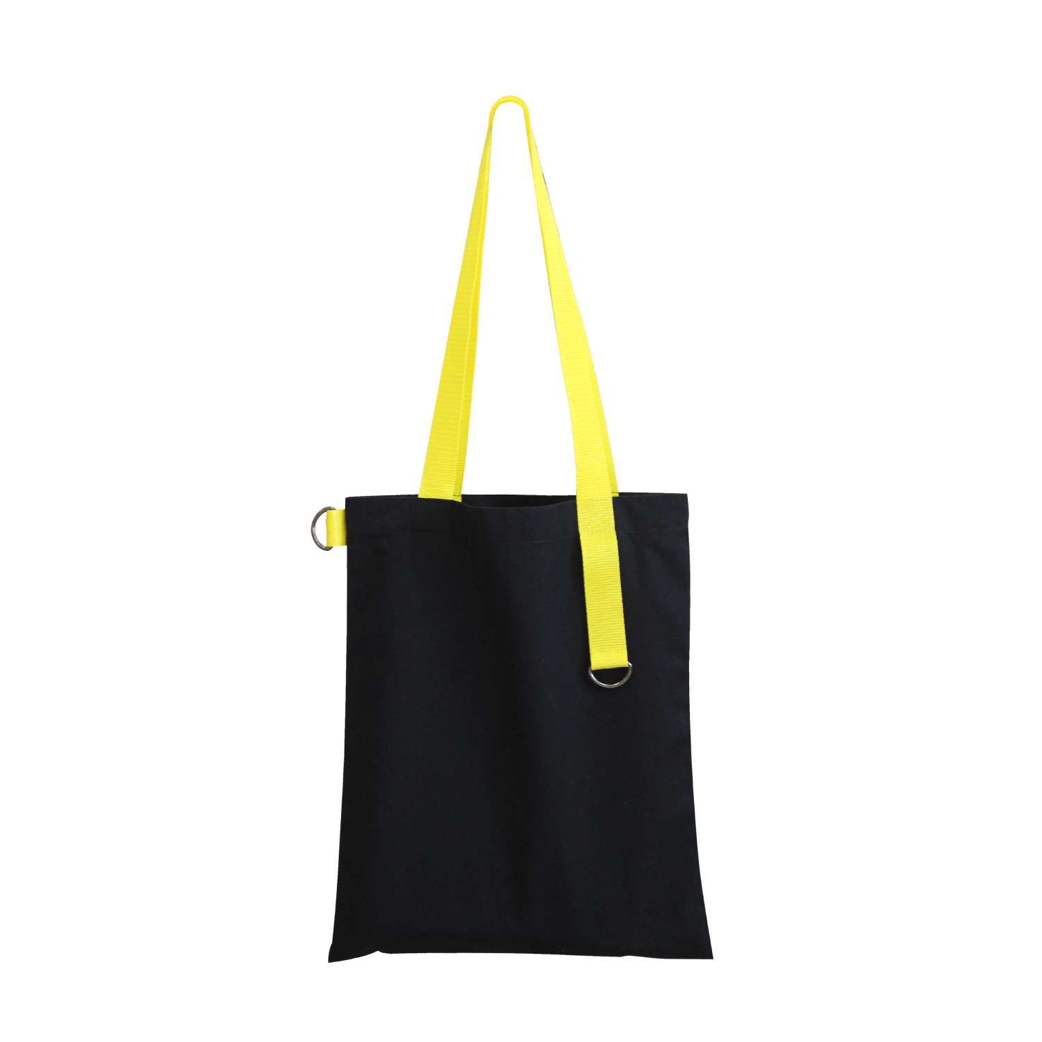 Шоппер Superbag black (чёрный с жёлтым), чёрный с жёлтым, хлопок