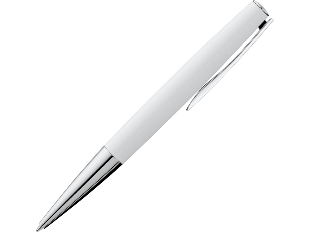 Ручка шариковая металлическая «Elegance», белый, серебристый, металл