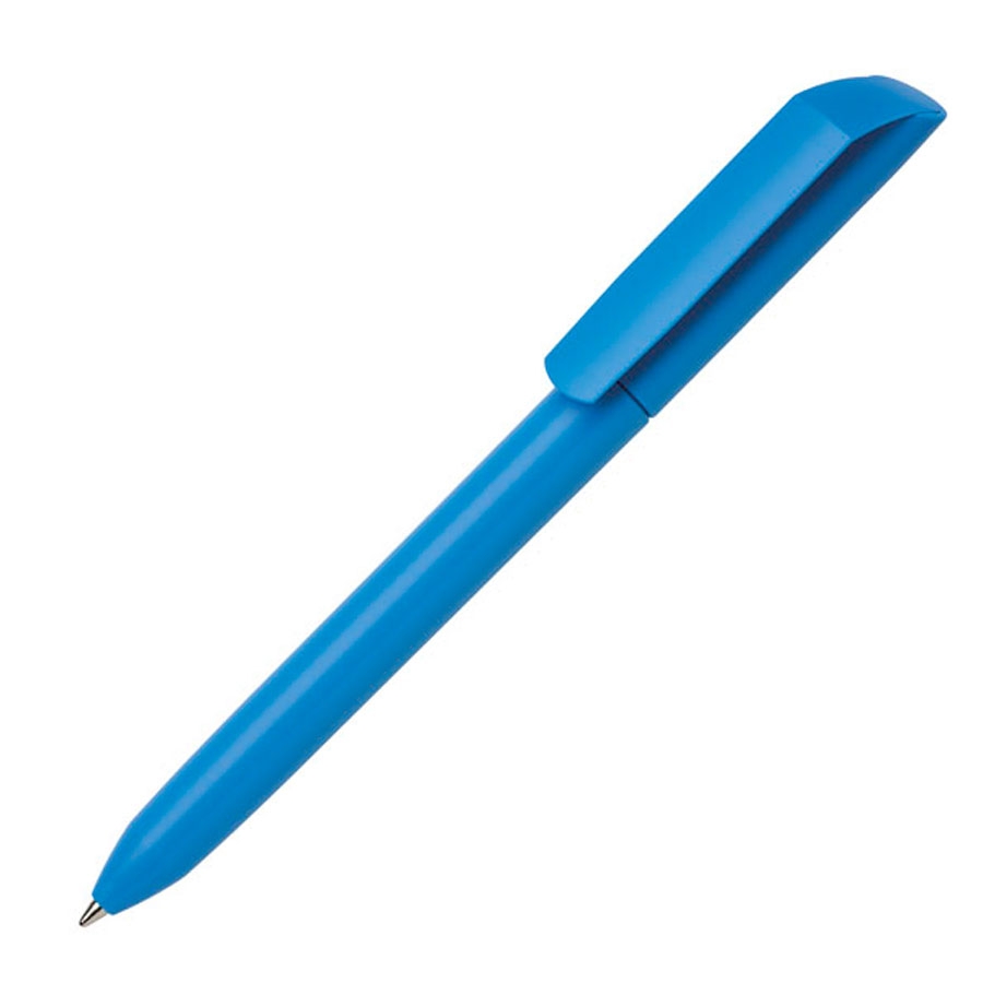 Ручка шариковая FLOW PURE, бирюзовый, пластик, бирюзовый, пластик