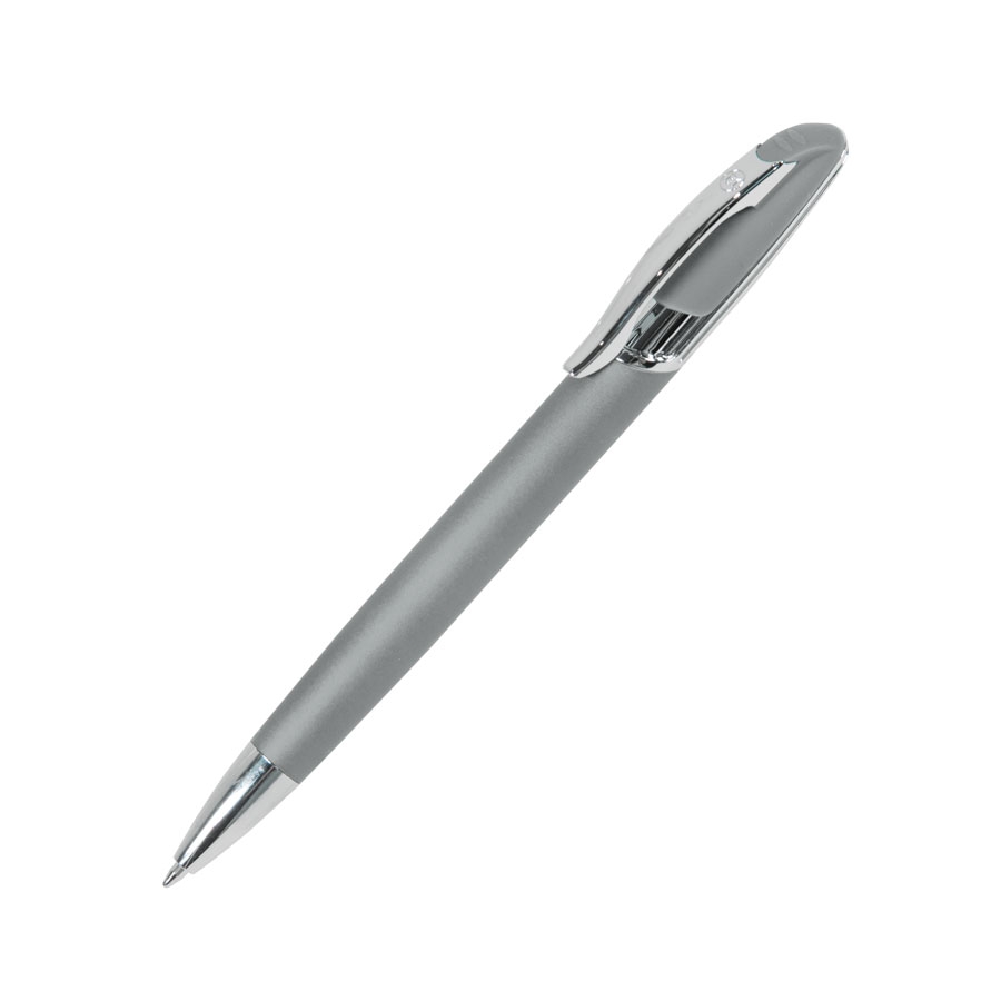 FORCE, ручка шариковая, серебристый/серебристый, металл, серебристый, металл