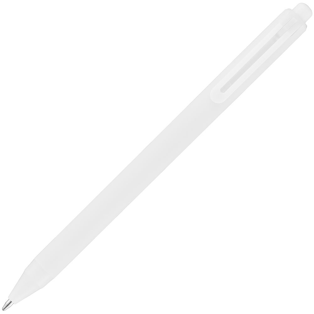 Ручка шариковая Cursive, белая, белый