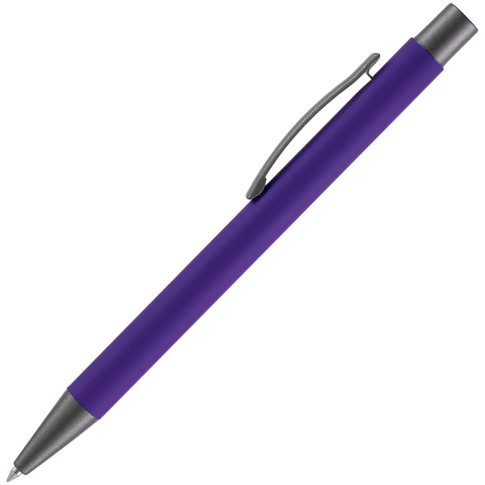 Ручка шариковая Atento Soft Touch, фиолетовая, фиолетовый