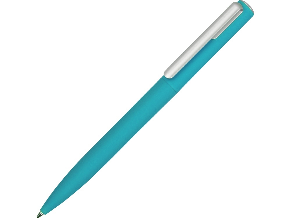 Ручка пластиковая шариковая «Bon» soft-touch, бирюзовый, soft touch