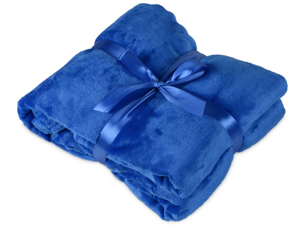 Подарочный набор «Dreamy hygge» с пледом и термокружкой, синий, полиэстер, флис