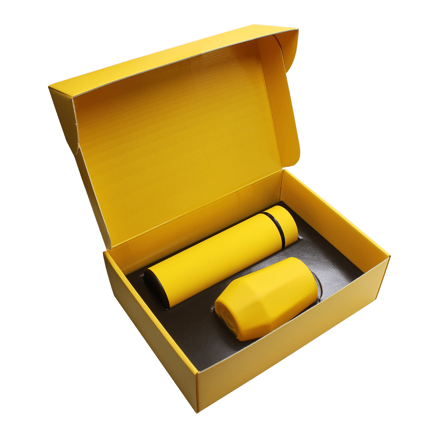 Набор Hot Box E (софт-тач)  B (желтый), желтый, soft touch