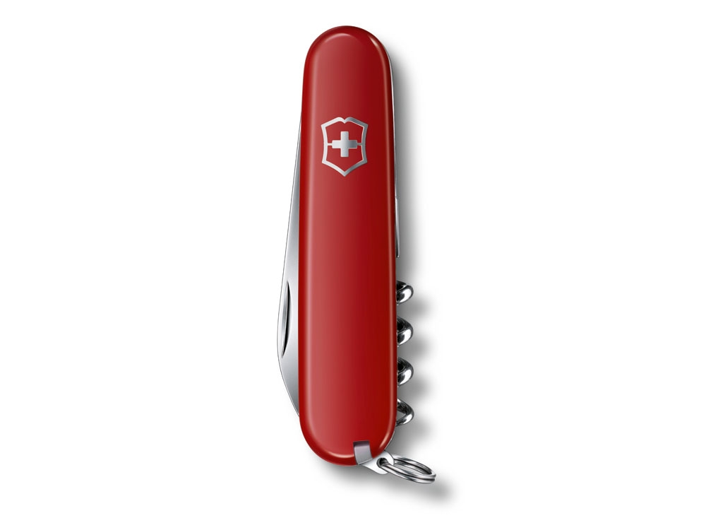 Нож перочинный «Waiter», 84 мм, 9 функций, красный, металл