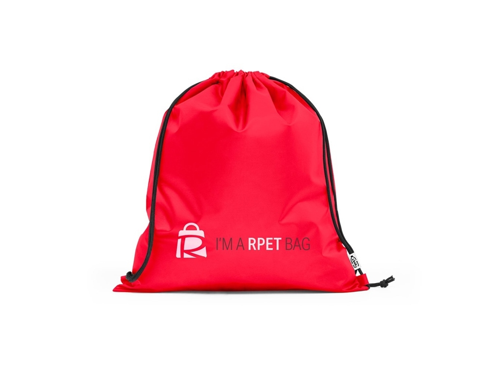 Сумка-рюкзак «PEMBA», красный, пластик