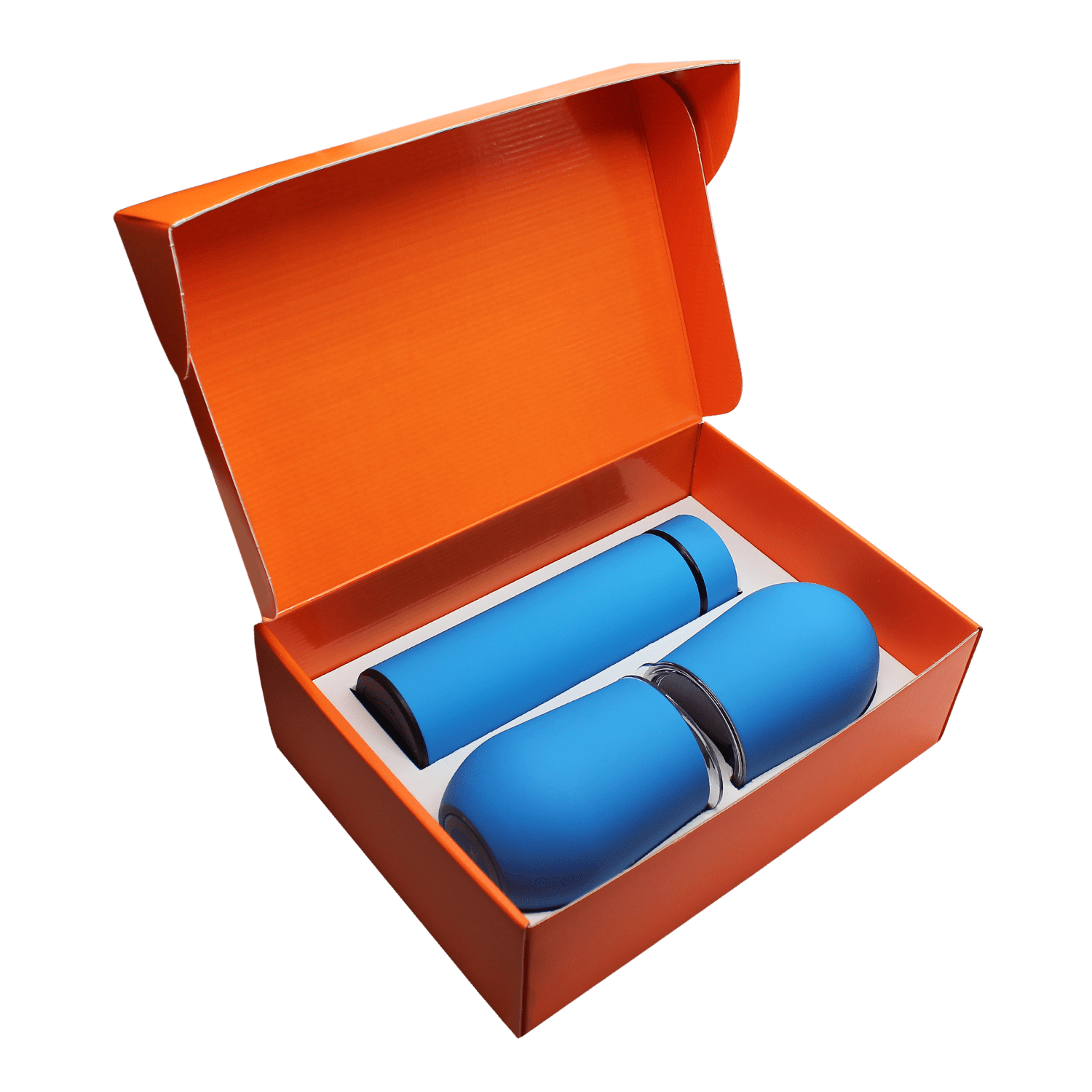 Набор Hot Box C2 (софт-тач) W (голубой), голубой, soft touch
