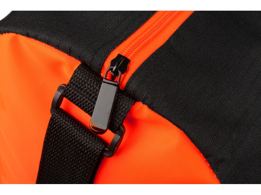 Спортивная сумка «Master», черный, оранжевый, полиэстер