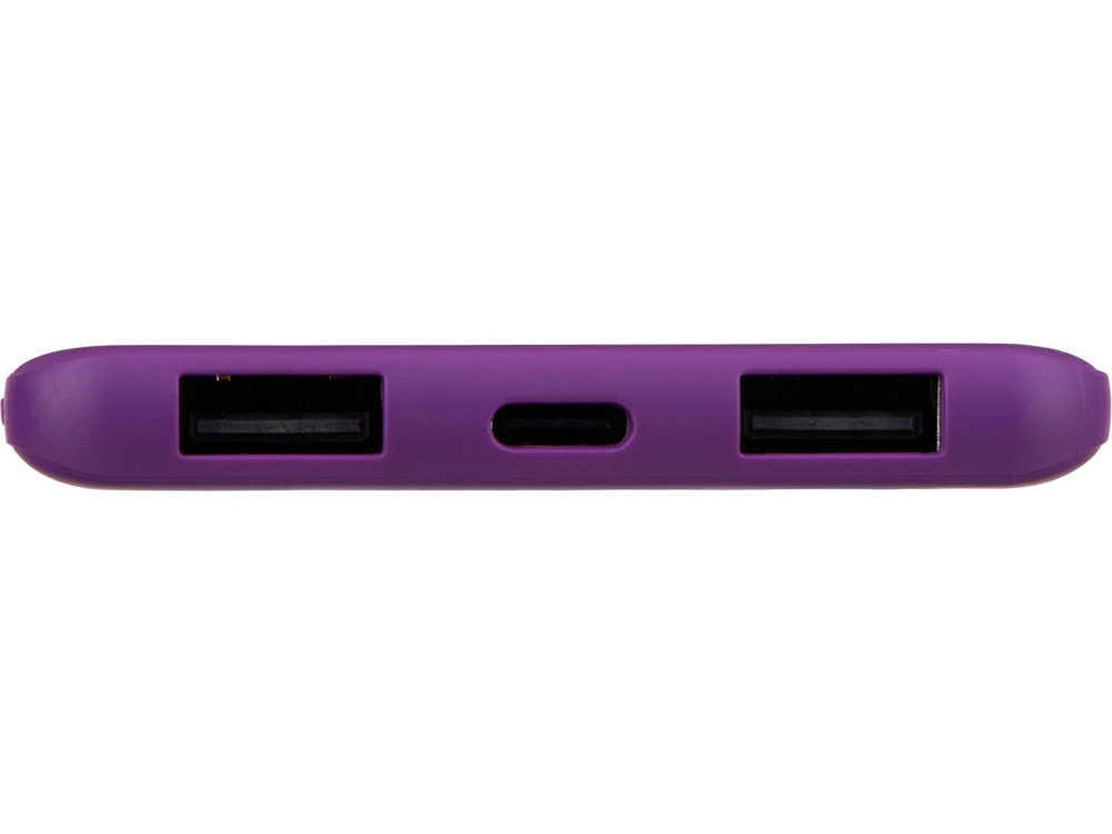 Внешний аккумулятор "Powerbank C1", 5000 mAh, фиолетовый, soft touch