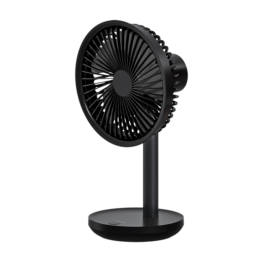 Настольный портативный вентилятор Solove F5 Fan, черный, черный, пластик