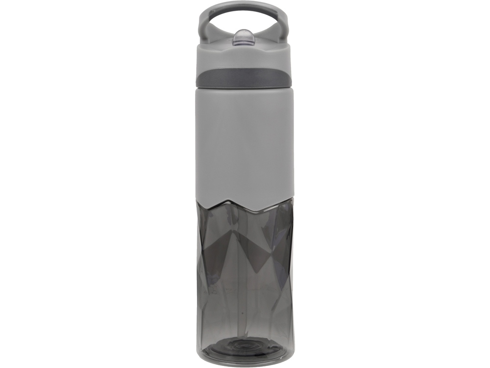 Бутылка спортивная «Radius», черный, серый, пластик