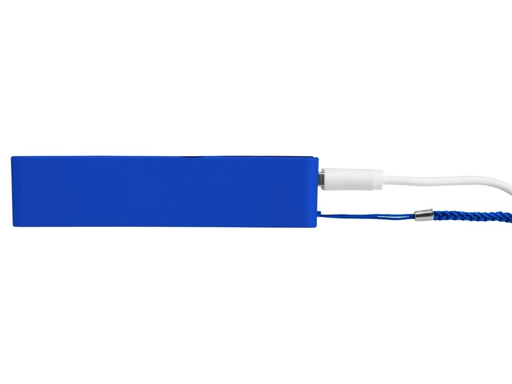 Внешний аккумулятор «Jive», 2000 mAh, синий, белый, пластик